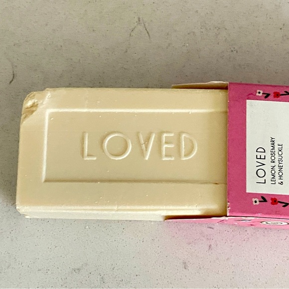 Loved Bar Soap: Lemon, Rosemary, & Honeysuckle scent - Picture 4 of 7